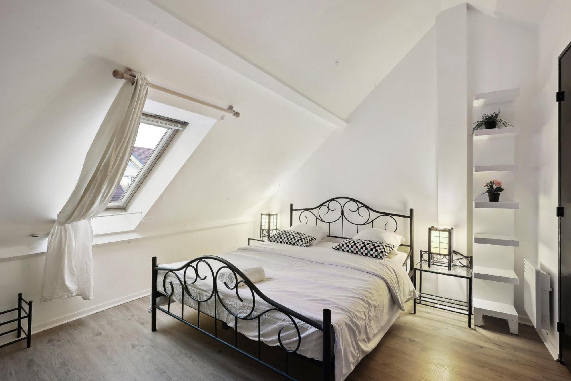 Chic Apart Duplex With Parking Palaiseau Exterior photo